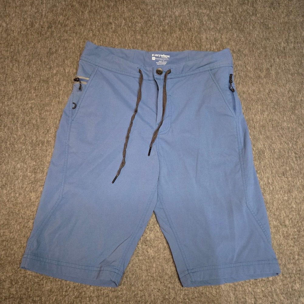 686 Everywhere Platform Bike Shorts Mens 32 Blue Technical Stretch Gorpcore